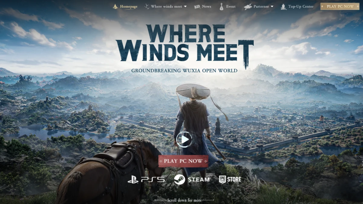 Where Winds Meet Lite Download Pc