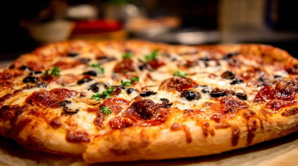 Homemade Pizza Crispy Crust