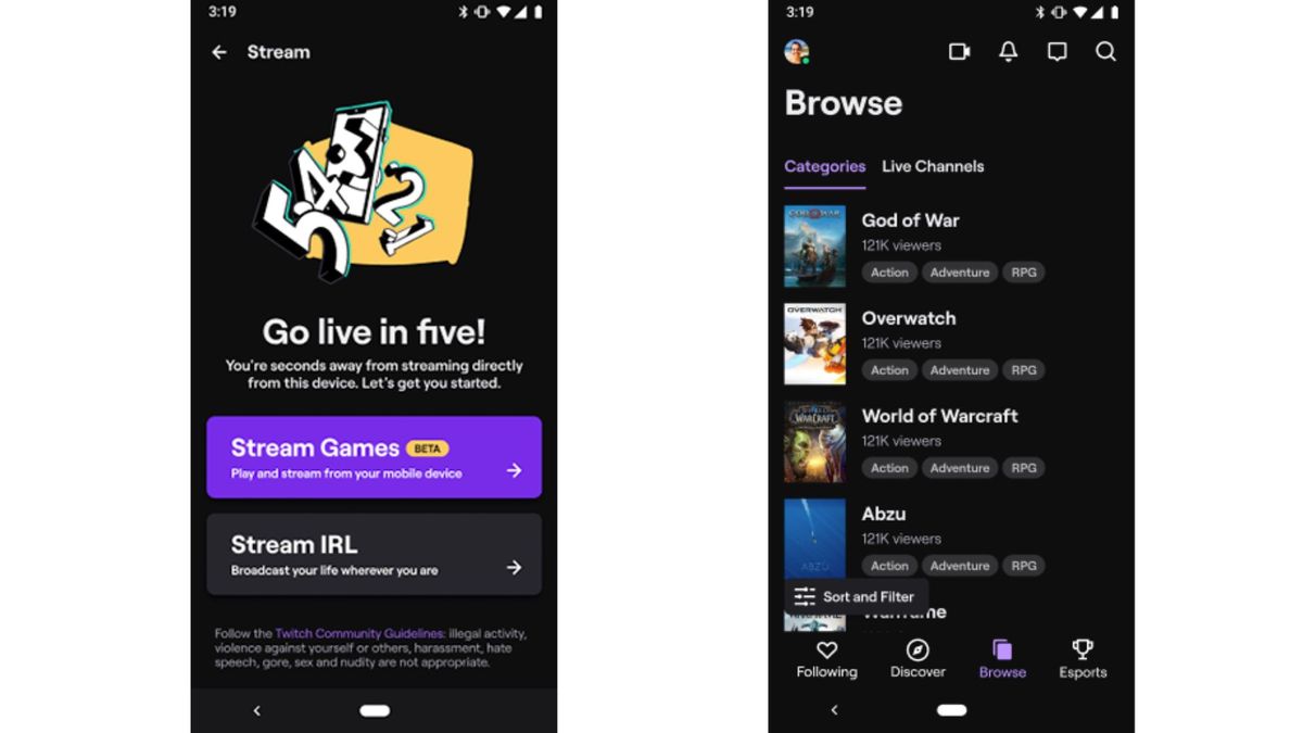 How to Stream Games on Mobile