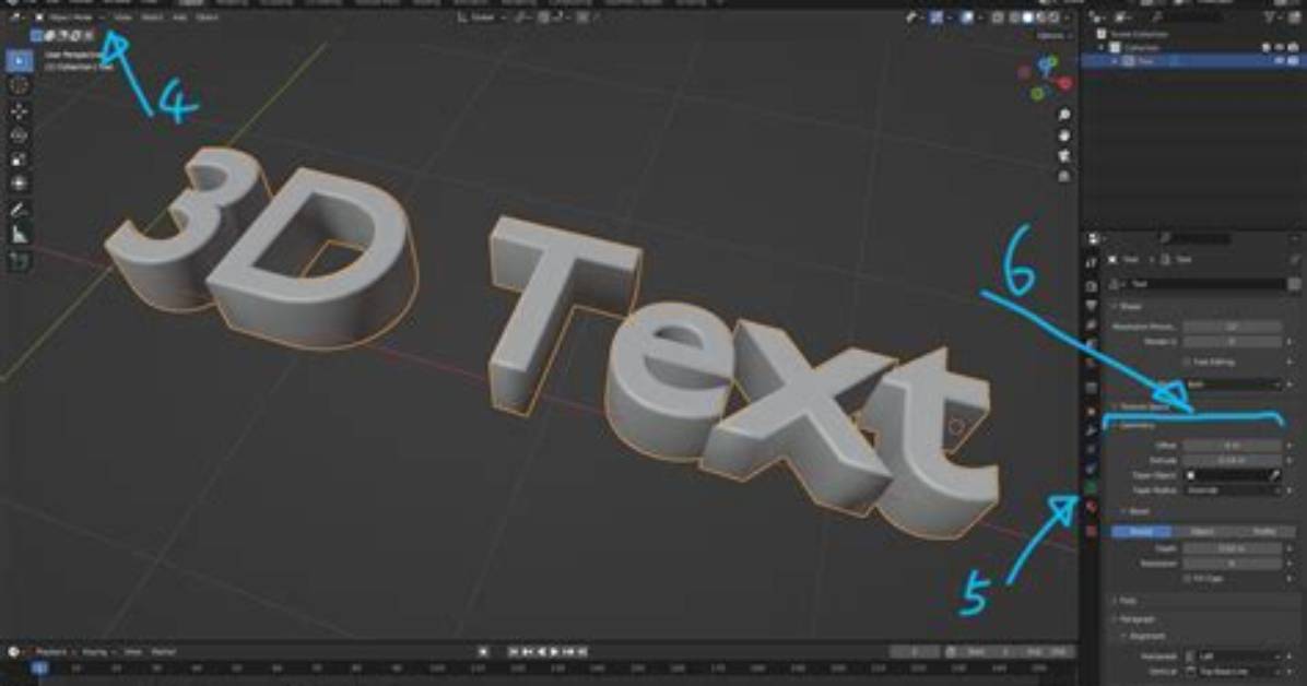 3D Text