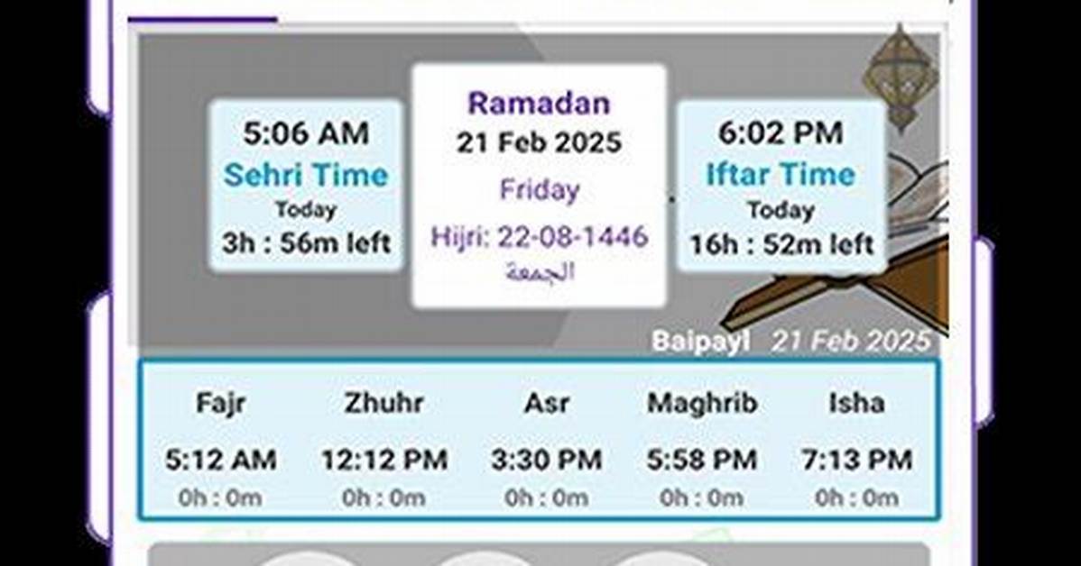 Add Ramadan