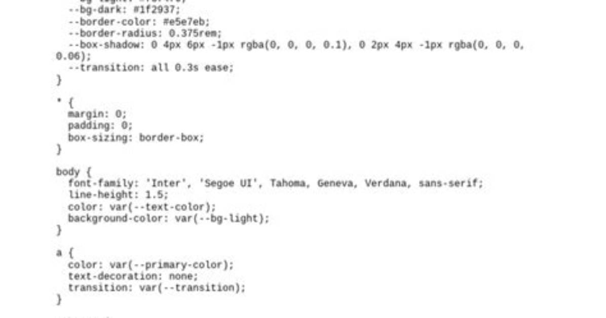 Base. Css