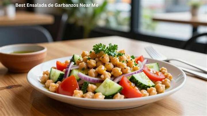 Best Ensalada De Garbanzos Near Me: 2026 Guide to the Tastiest Options