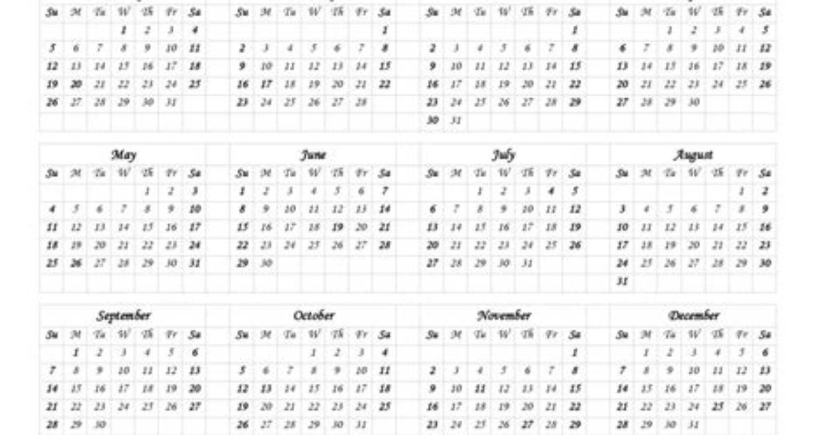 Calendar