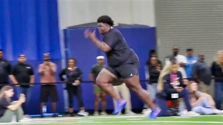 Desmond Watson 40 Time: the 5.93-Second Surprise Behind His Size