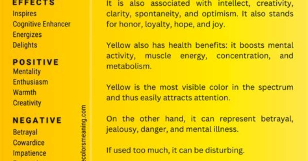 Does Yellow And