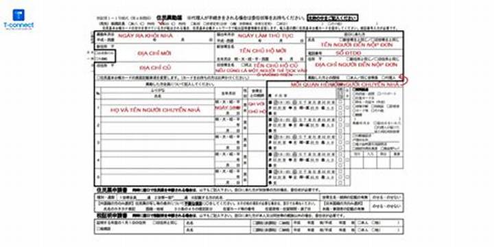 日本での住所変更手続き完全ガイド｜転居届の出し方と注意点