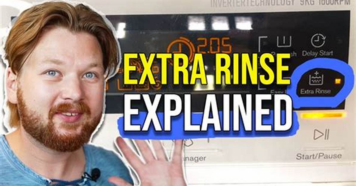 Extra Rinse