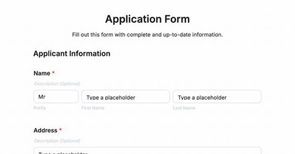 Form For