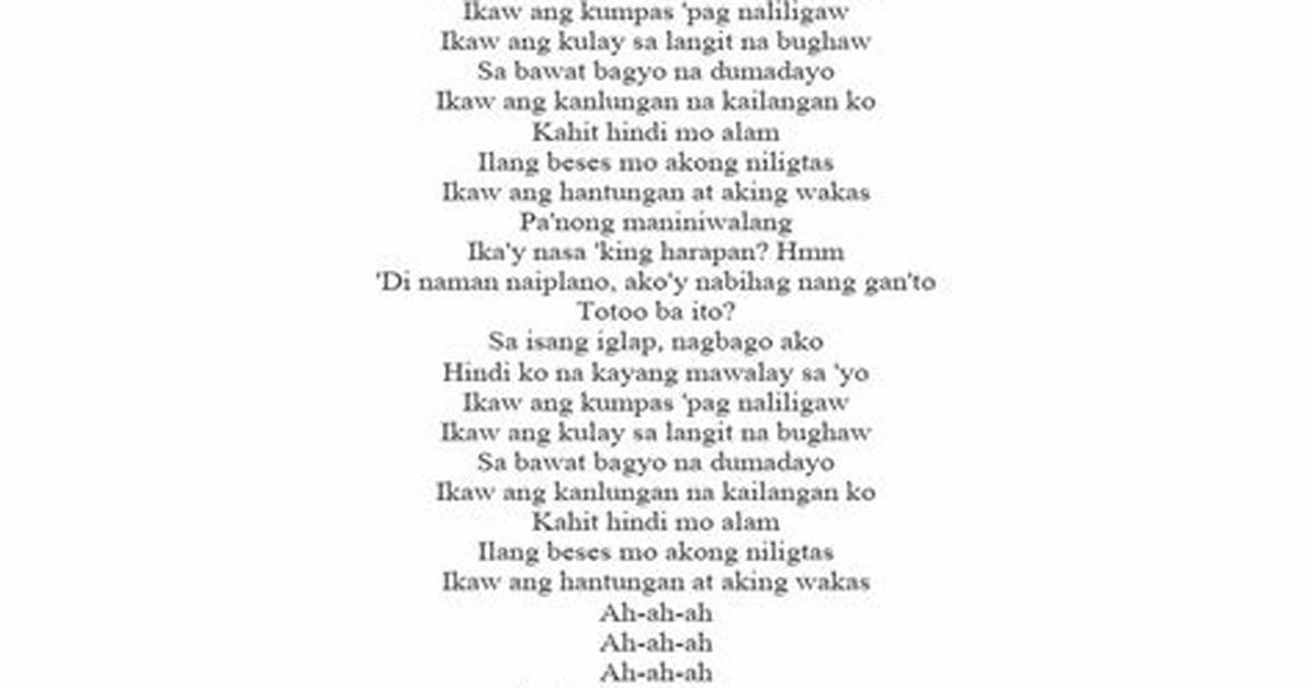 Full Lyrics Of