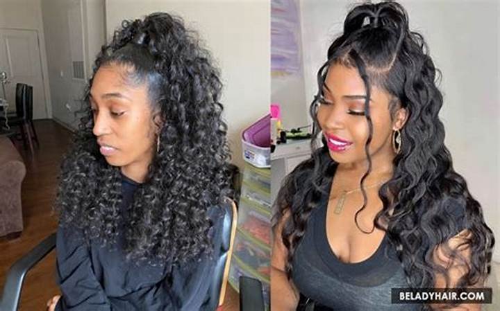 Half up Half Down Quick Weave: the Easy Style That Looks Effortless