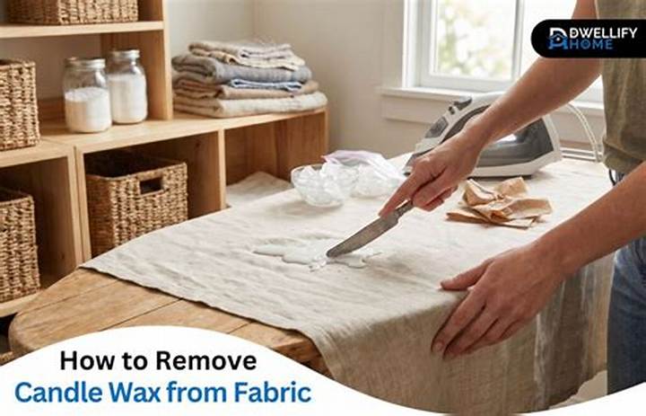 How to Remove Candle Wax from Fabric Without Ruining It