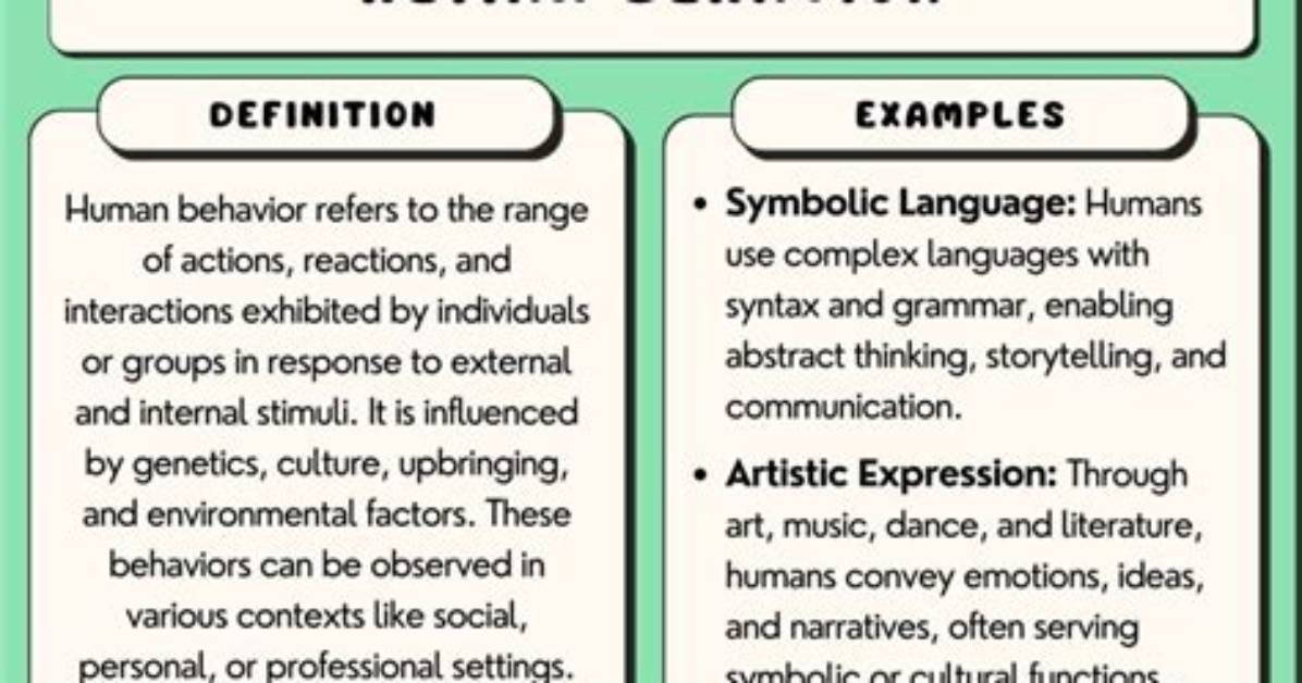 Human Behavior In