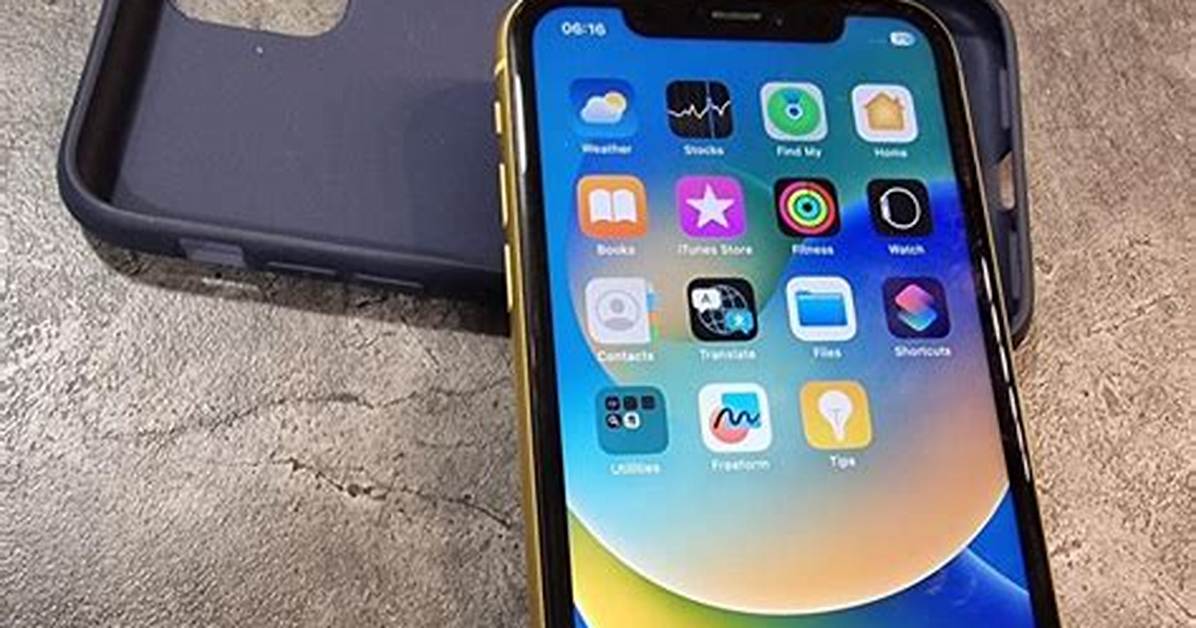 Iphone11Batteri Rong
