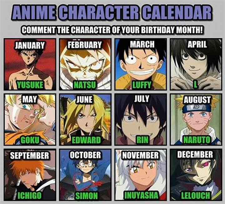 6月8日生まれのアニメキャラ完全ガイド｜誕生日が同じキャラを探そう