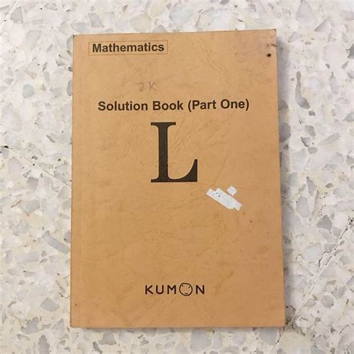 Kumon Level I Solution Book: What It Is, How to Use It, and What to Expect
