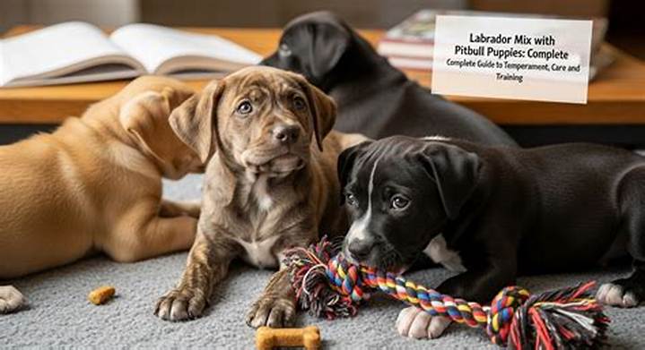 Labrador and Pitbull Mix Dog: Temperament, Care, and What to Expect