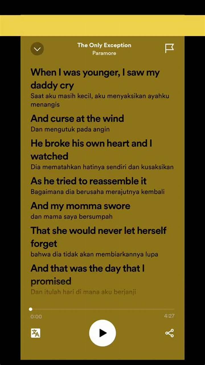 Lirik “I Can Only Imagine”: Makna, Terjemahan, Dan Sejarah Lagu