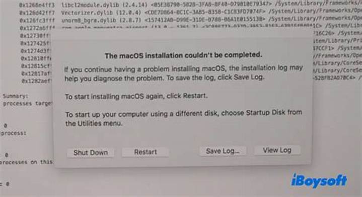 MacOS Installation Couldn’t Be Completed: How to Fix the Error Fast