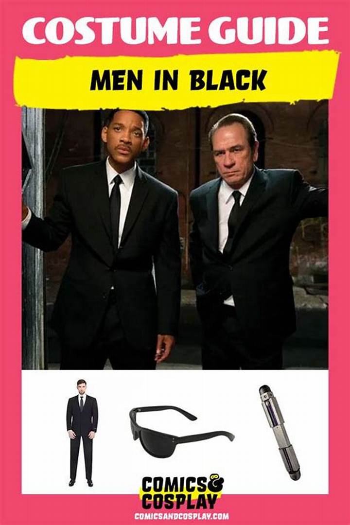 Men in Black Costume: Where the Look Comes from and What It Means