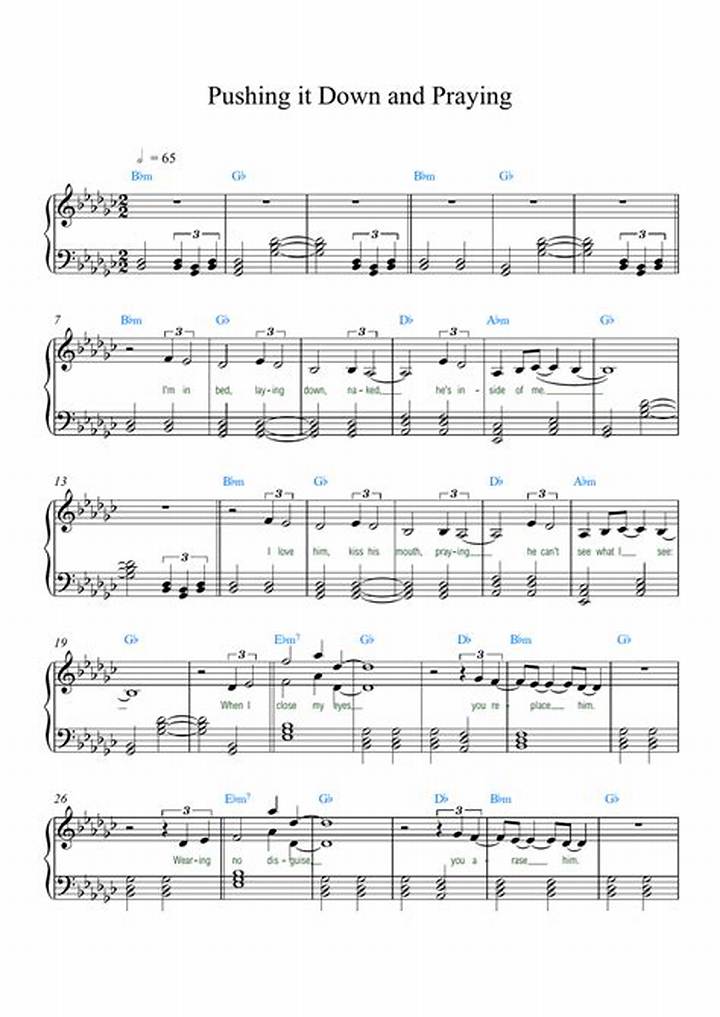 Pushing It Down and Praying Chords: How the Phrase Fits Music, Mindset, and Practice