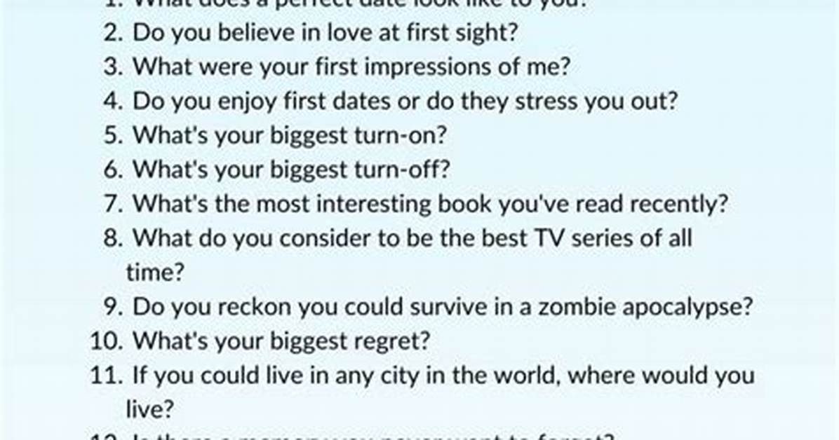 Questions to Ask