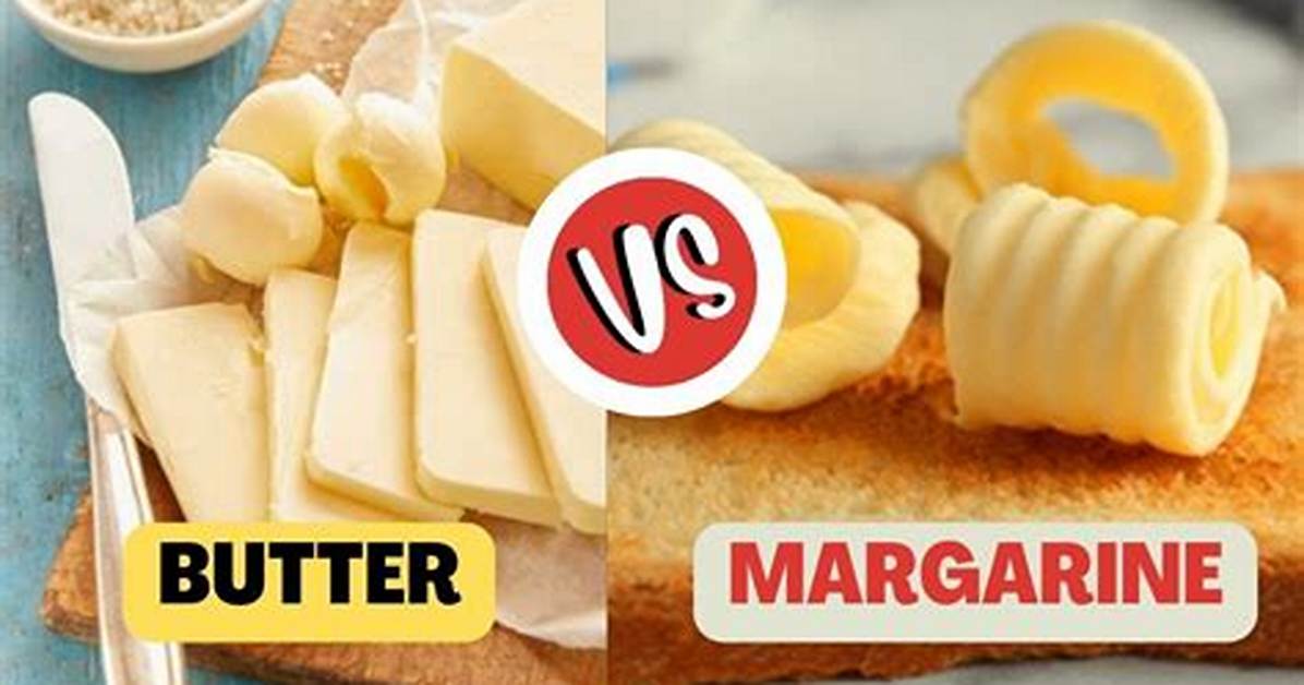 Real Butter Vs
