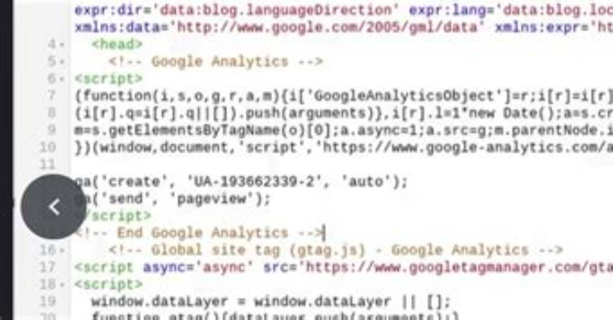 Site Analytics Tags. Js