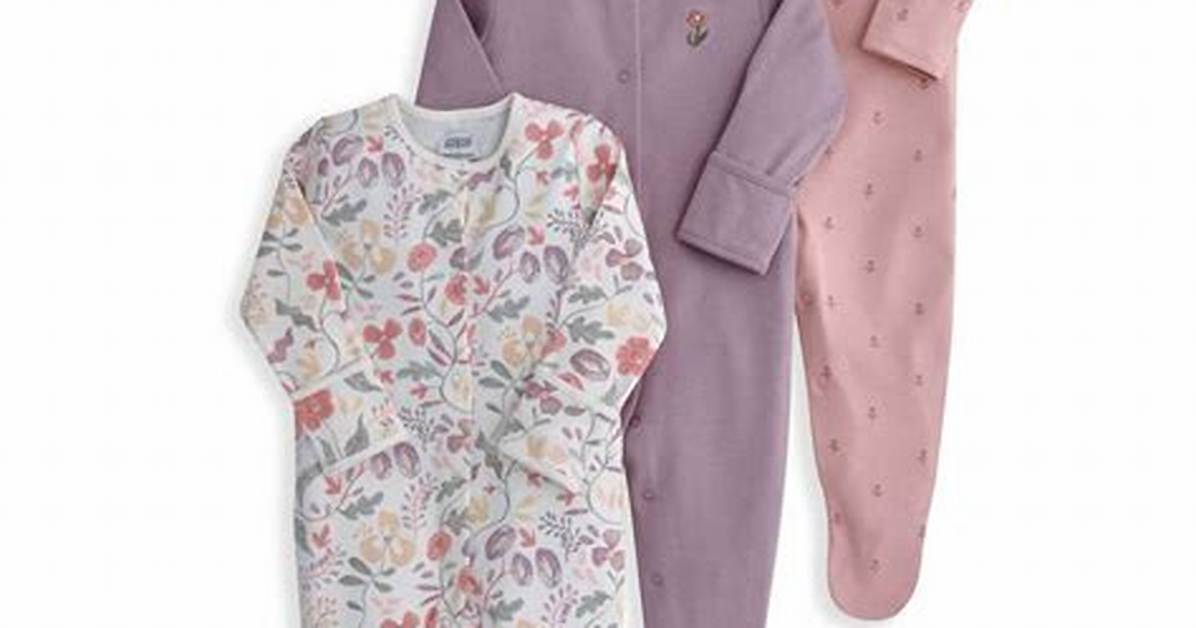 Sleepsuits All in Ones Pjs