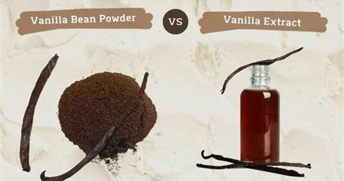 Vanilla Extract Vs