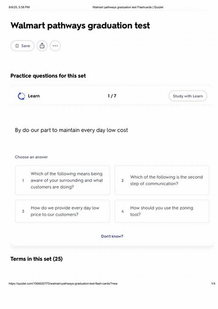 Walmart Pathways Graduation Answers: What to Know Before You Try