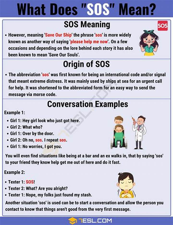 What Does a Sos Mean? the Real Meaning Behind the Emergency Call