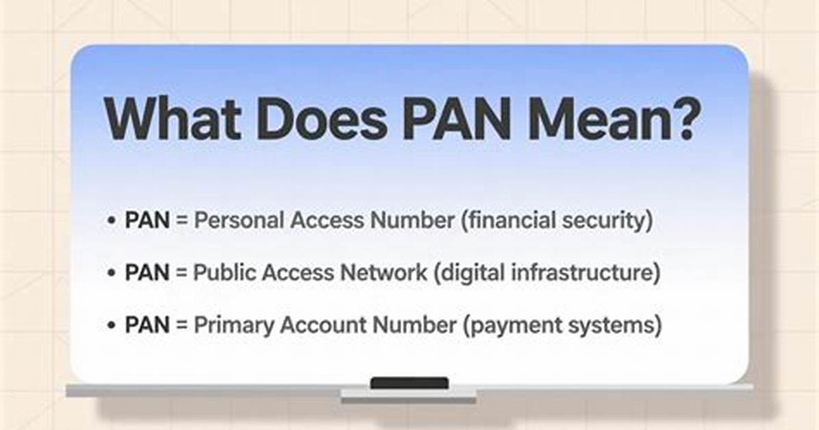 What Does Pan